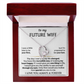 To My Future Wife - I'll Love You Endlessly - Forever Love Necklace