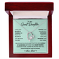 To My Daughter - Always Keep Me in Your Heart - Forever Love Necklace