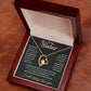 Sister Necklace With Message Card Gift From Brother & Sister