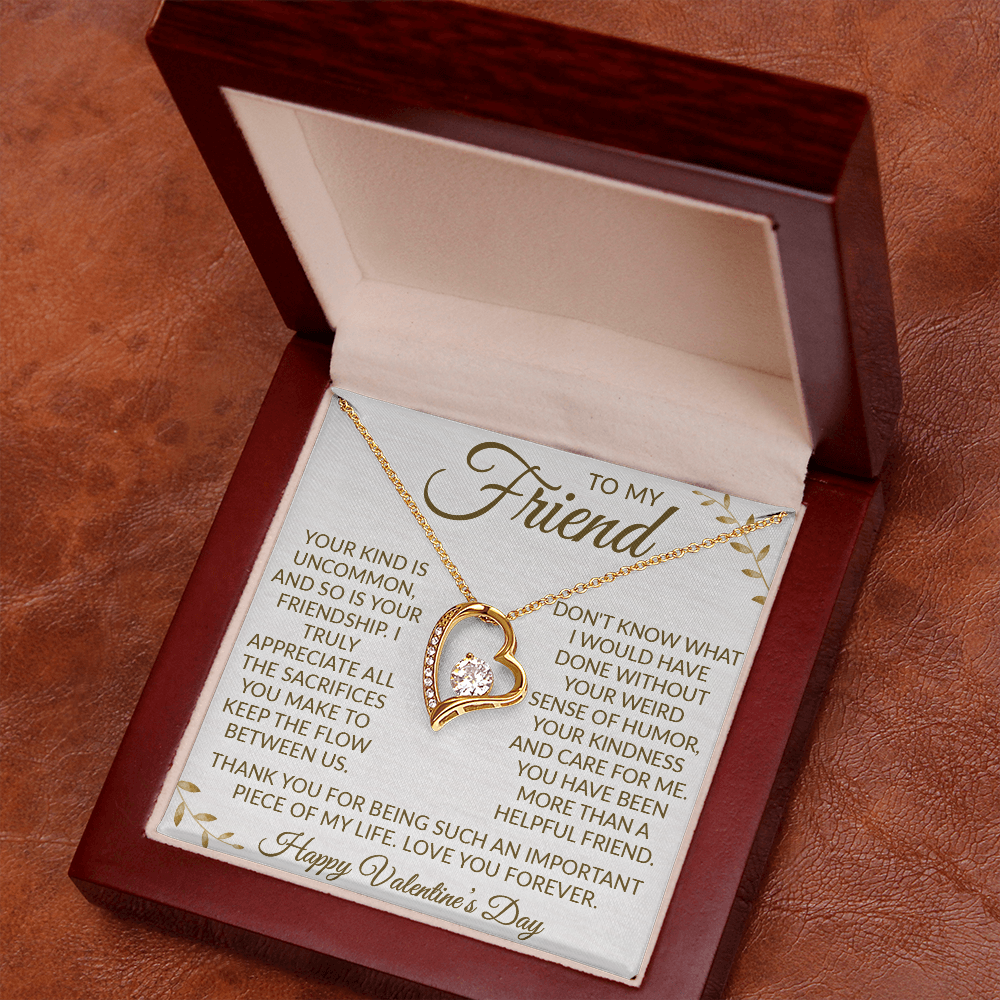 Forever Love Necklace – A Special Valentine's Day Gift for a Cherished Friend