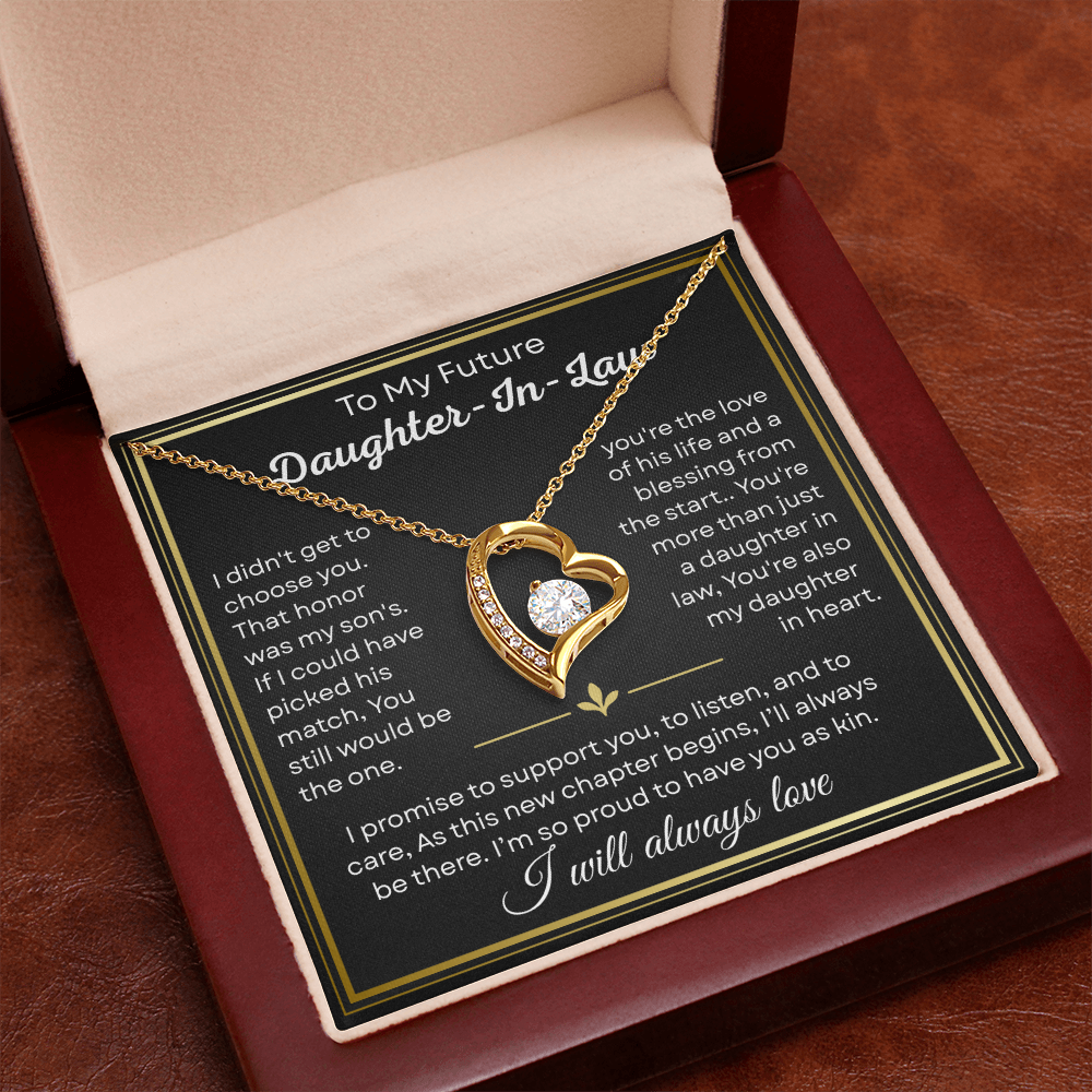 Future Daughter in Law Gifts, Wedding Present From Mother in Law to Bride or Son's Fiancee