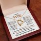 To My Beautiful Wife, I Love Spending Time With You - Forever Necklace