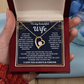 To My Amazing Wife – Every Beat of My Heart Whisper Your Name - Jewelry for Her