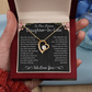 Future Daughter-in-law Love Knot Necklace - Gift From Mother-in-law