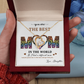To My Best Mom - I Love You Mom - Forever Love Necklace