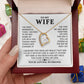 MY WIFE - FEEL MY LOVE - FOREVER LOVE NECKLACE