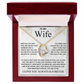 To My Wife Necklace, Soulmate Necklace for Women, Valentine Gifts