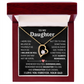 To My Daughter - You Are the Best Part of My Life Story - Forever Love Necklace