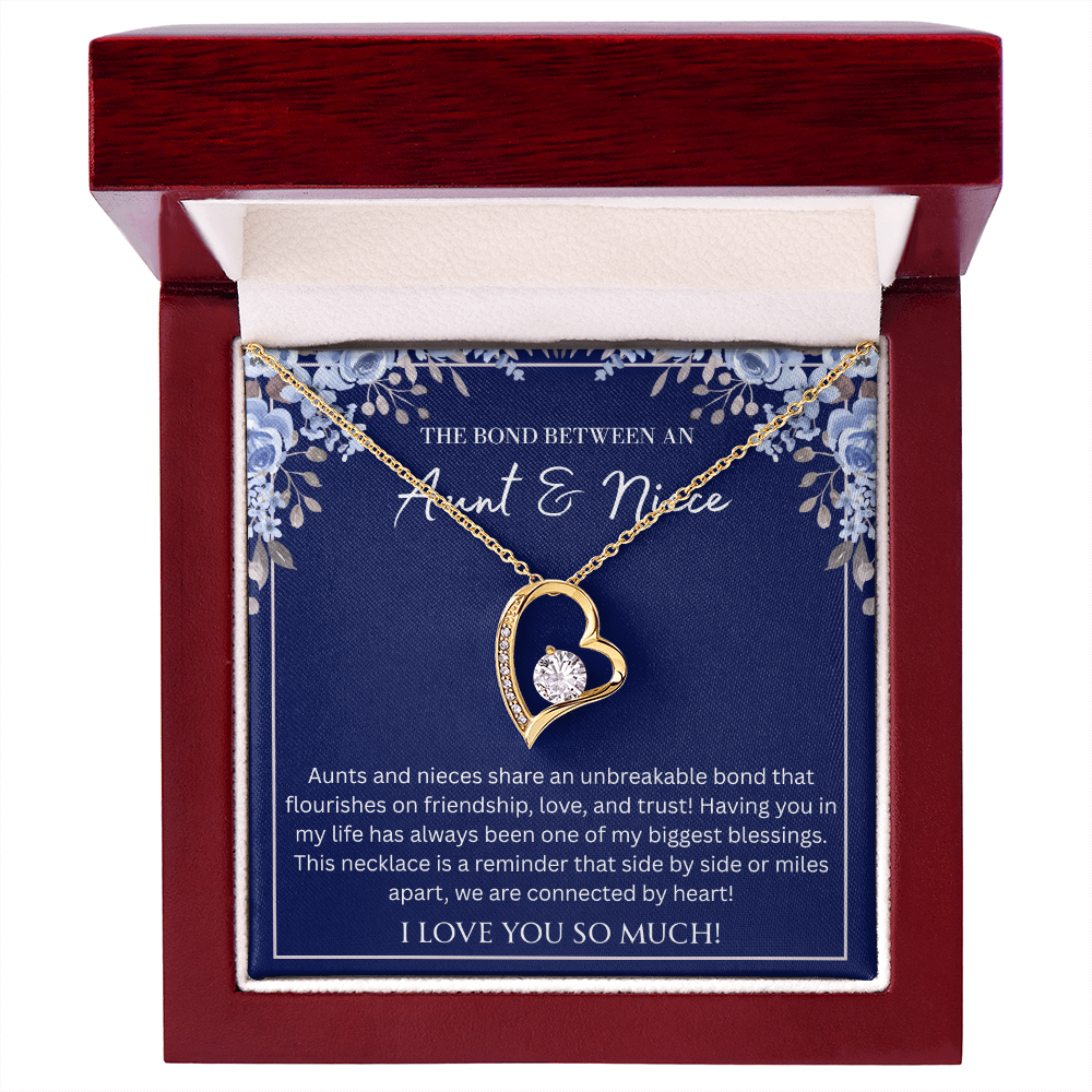 Niece Gifts From Auntie - Aunt Gifts From Niece - Aunt Niece Necklace