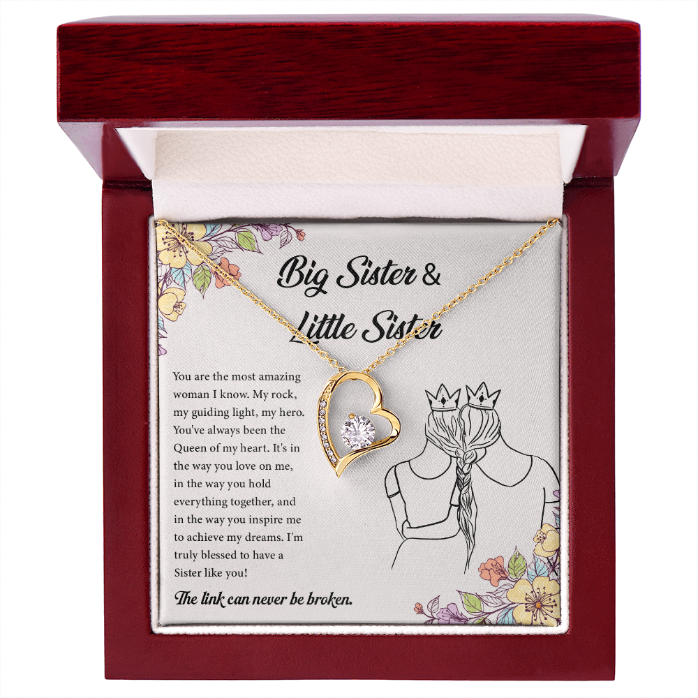 Big Sister and Little Sisters - The Bond Can Never Be Broken - Necklace