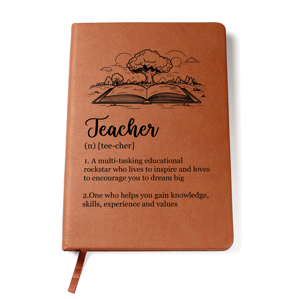 Graphical Journal - Turn Your Thoughts to Growth - Inspirational Gifts