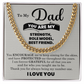 Love You Forever Jewelry For Dad With Message Card And Gifts Box