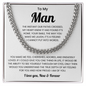 To My Husband Anniversary Necklace Romantic Birthday Gift