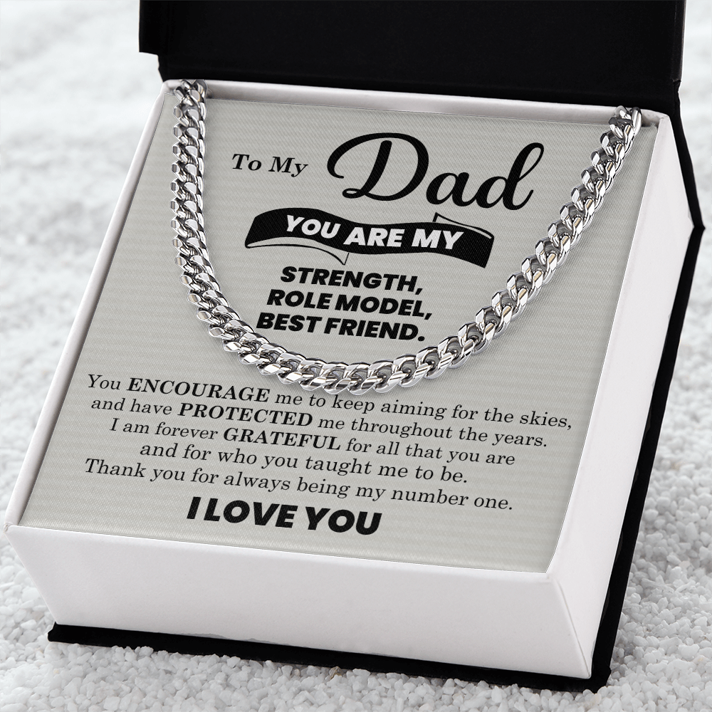 Love You Forever Jewelry For Dad With Message Card And Gifts Box