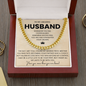 To My Husband Necklace Romantic Anniversary Gift From Wife