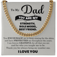 Love You Forever Jewelry For Dad With Message Card And Gifts Box