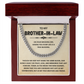 Brother-in-law - Stainless Steel Cuban Chain Necklace Gift for Him