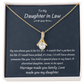 New! Daughter-in-law Wedding Gift, Jewelry From Mother-in-law
