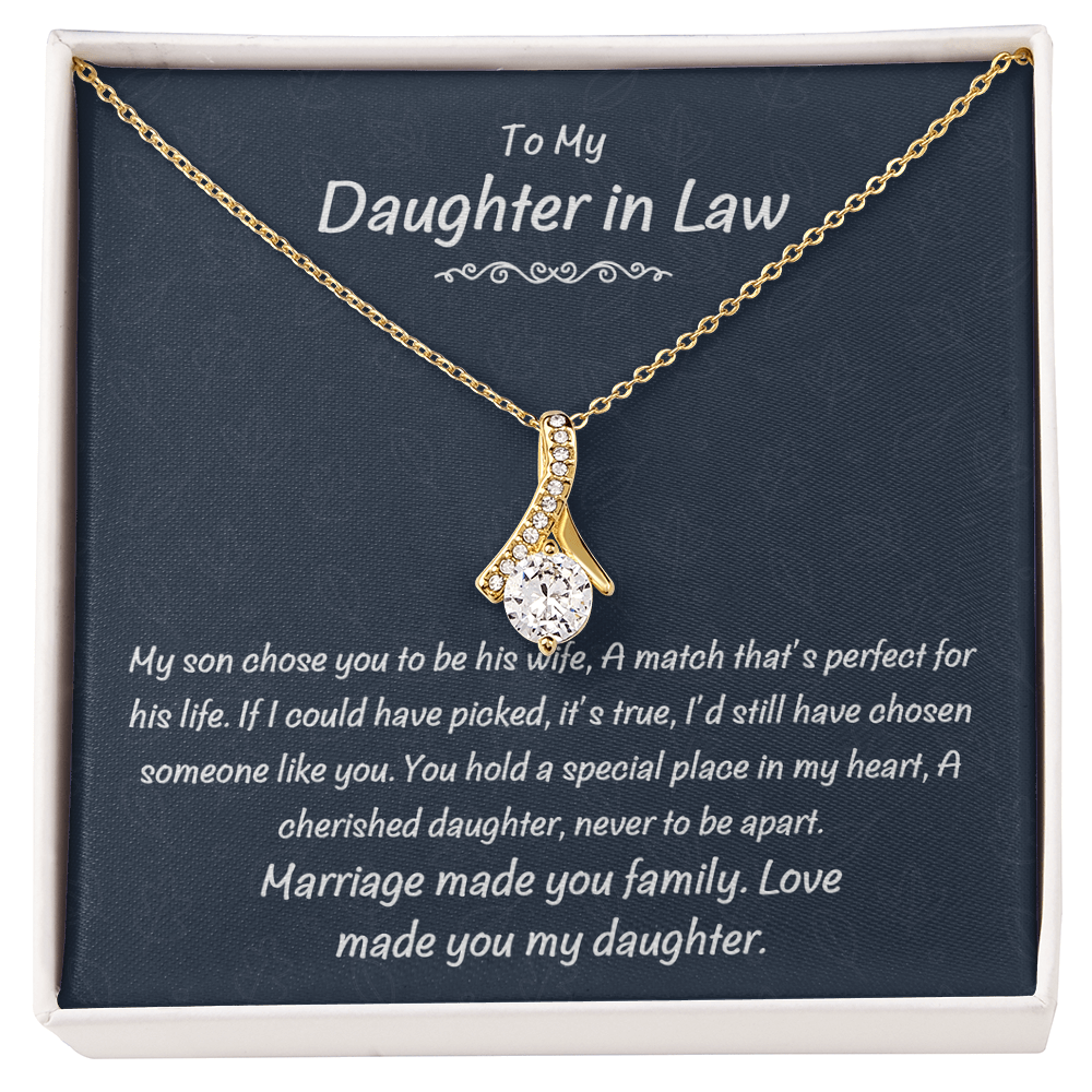New! Daughter-in-law Wedding Gift, Jewelry From Mother-in-law