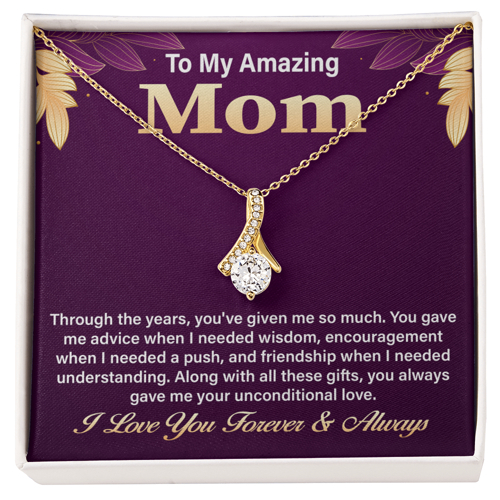 Elegant Alluring Beauty Necklace – Special Gift for New Moms, A Timeless Keepsake