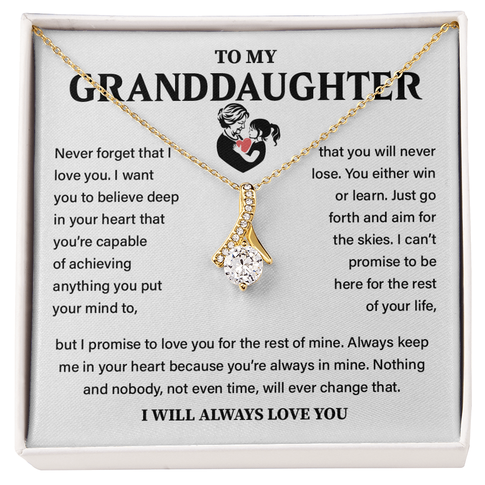To My Beautiful Granddaughter Gifts From Grandma and Grandpa