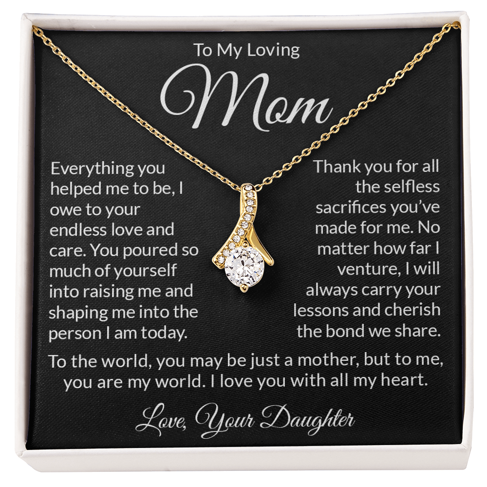 Alluring Beauty Necklace – Thoughtful Valentine’s Day Gift for Mom
