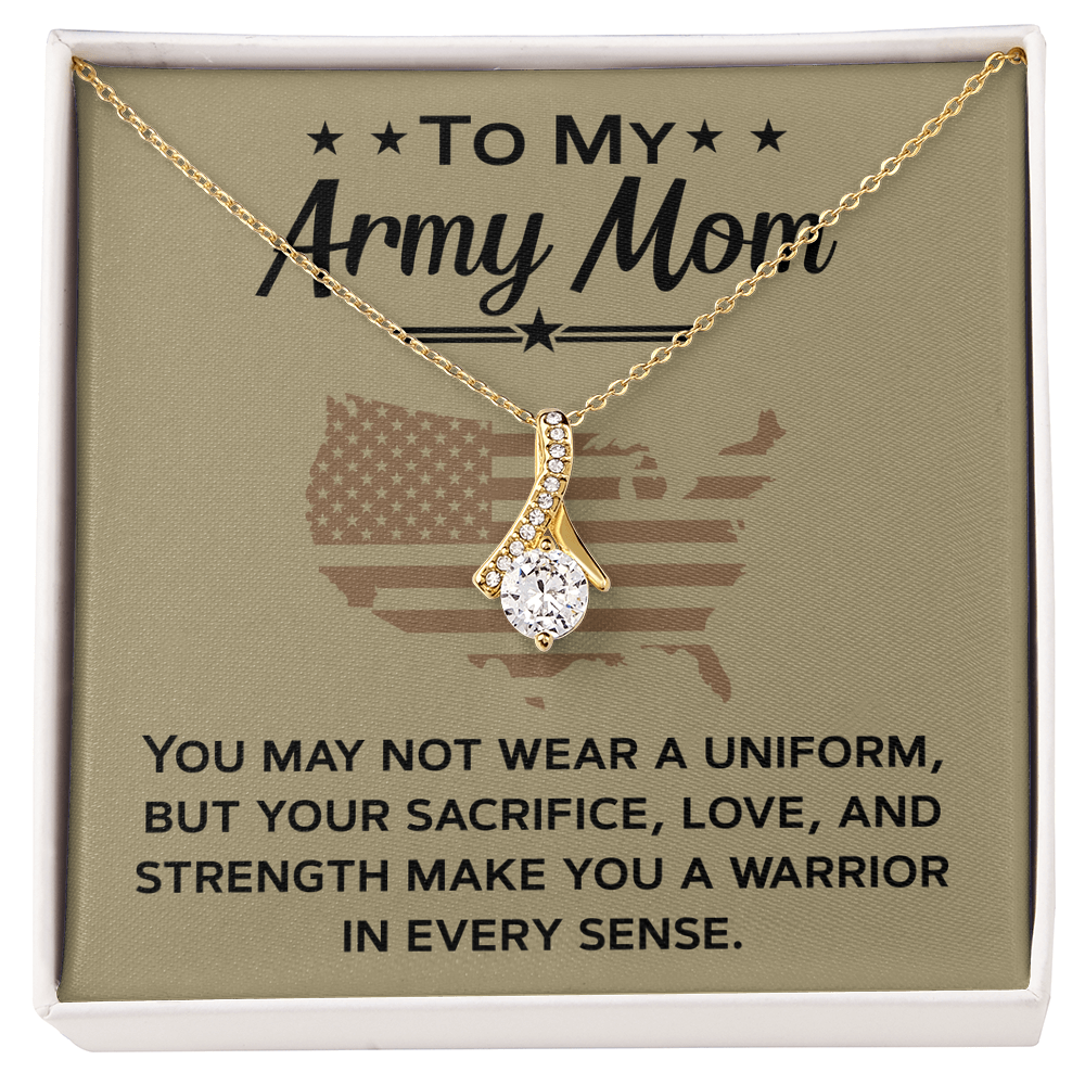 Elegant Necklace with gift box and heartfelt message