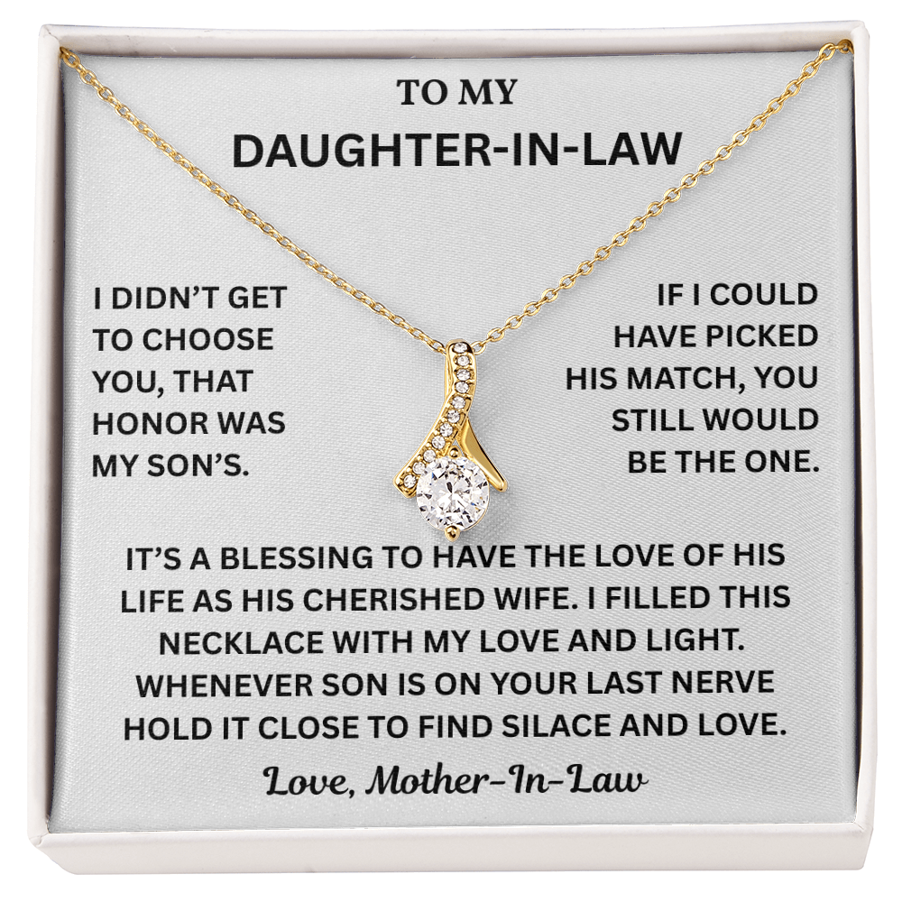 Daughter-in-Law Birthday Gifts Stainless Steel Jewelry From Mom Dad