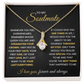 To My Soulmate - My Life, My Love & My Best Friend - Alluring Beauty Necklace