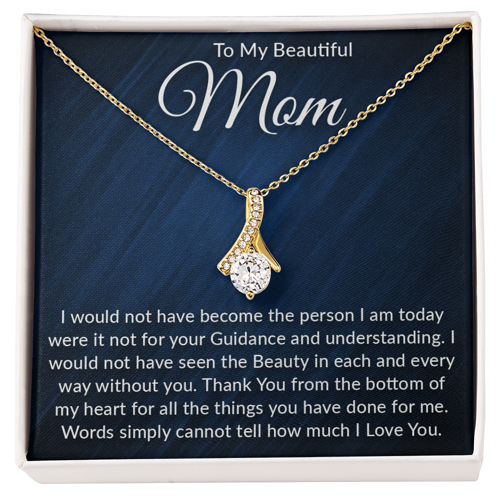 Alluring Beauty Necklace – Thoughtful Valentine's Day Gift for Mom