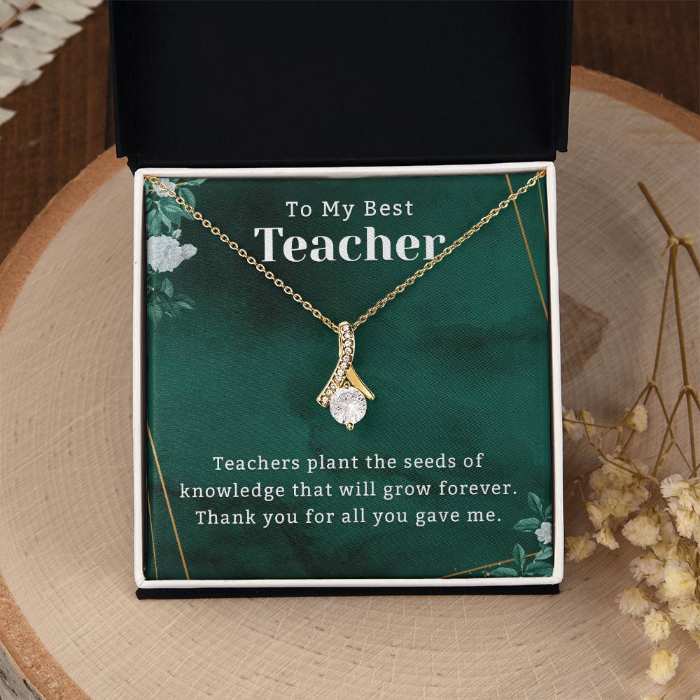 Gift for Teacher Christmas Gifts, Teacher Gifts, Teacher Appreciation Gift Teacher Thank You Gift Jewelry