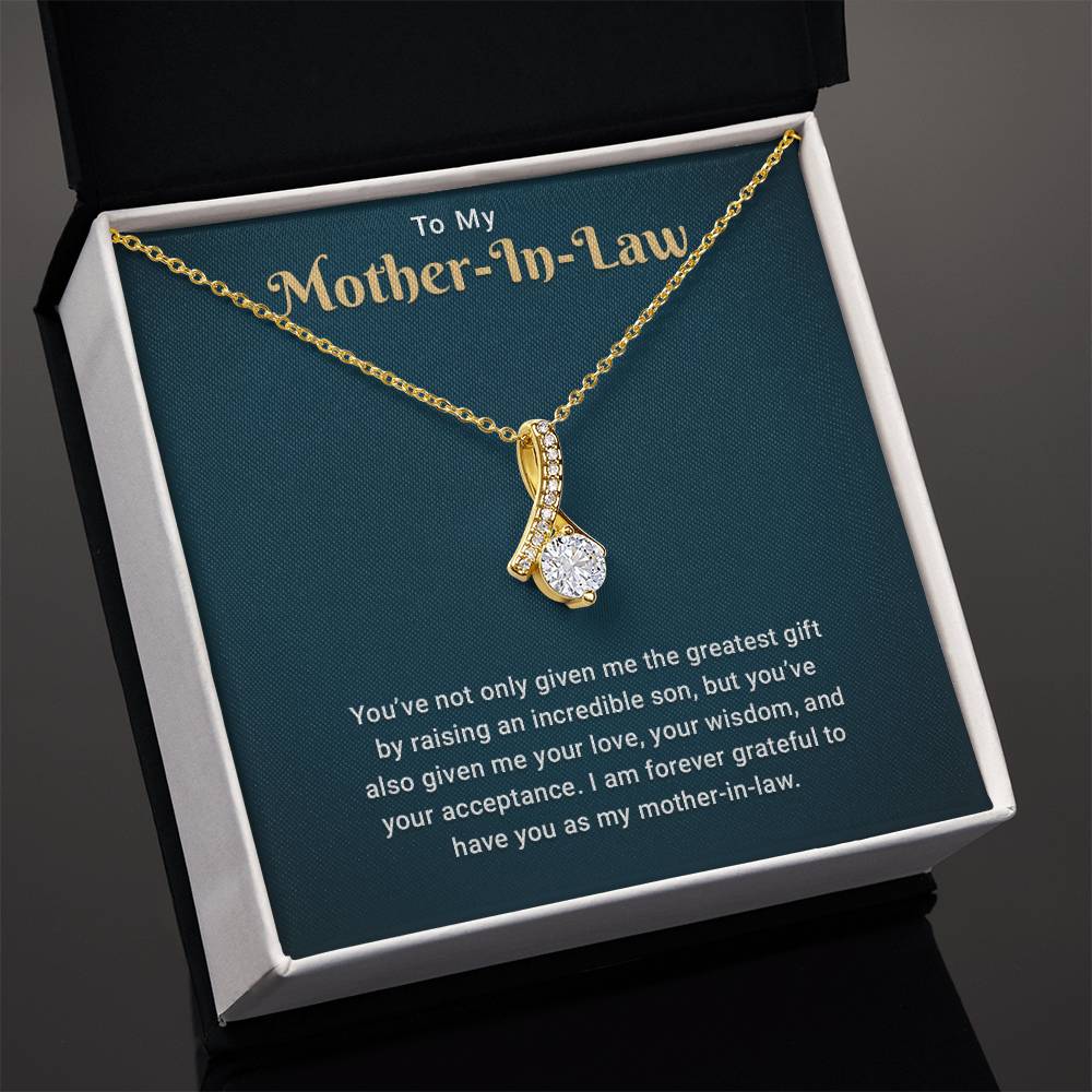 Alluring Beauty Necklace for Women, Mothers Day Wedding Christmas Birthday Gifts for Grandma, Mom, Mother in Law, Mother of the Groom