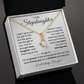 Necklace for Bonus Daughter From Dad, Bonus Daughter Necklace From Stepmom