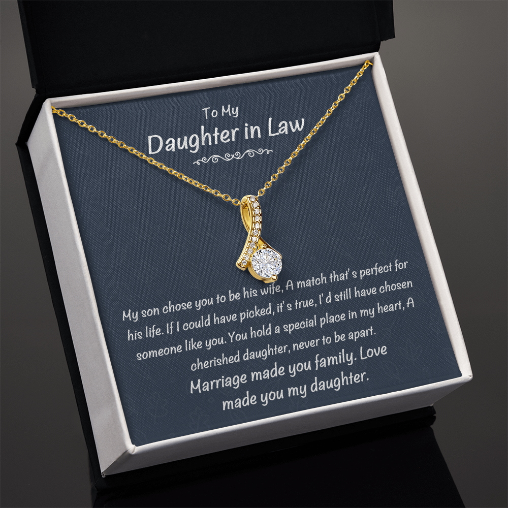 New! Daughter-in-law Wedding Gift, Jewelry From Mother-in-law