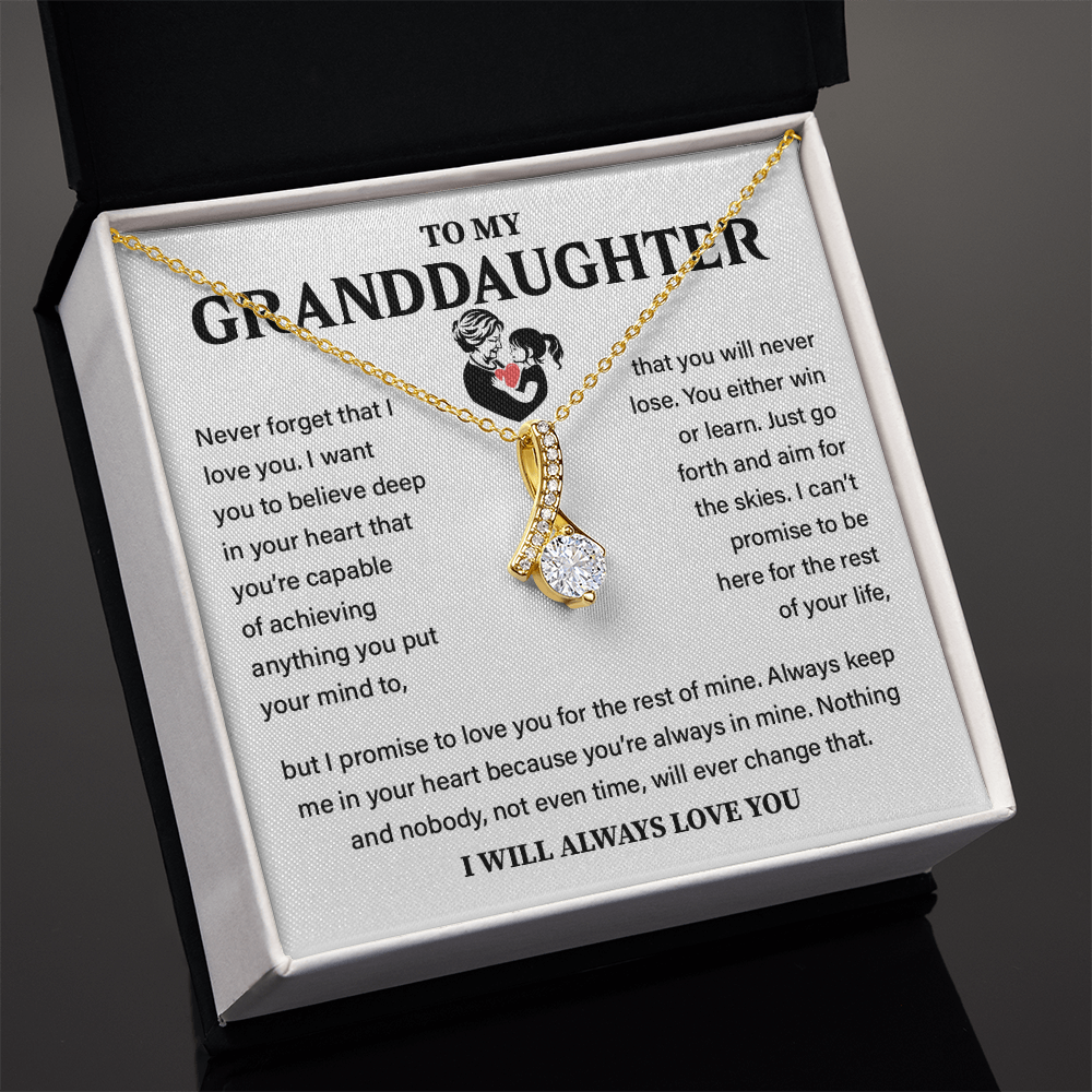 To My Beautiful Granddaughter Gifts From Grandma and Grandpa