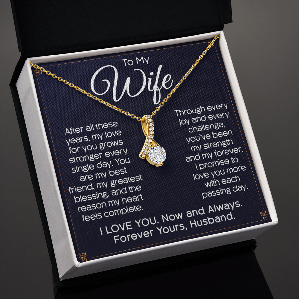 To My Wife – A Love That Grows Stronger Every Day, Heartfelt Gift of Love & Commitment