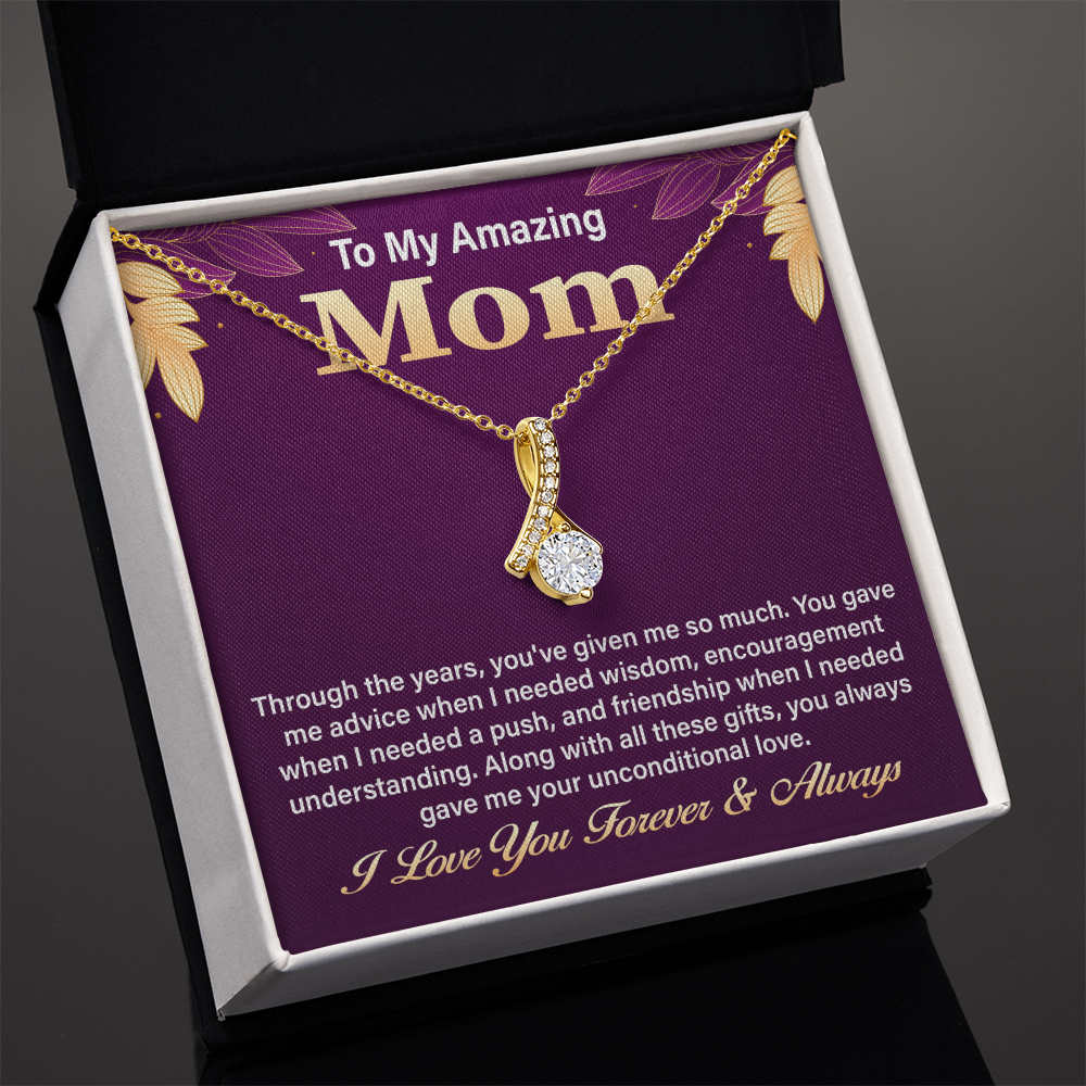 Elegant Alluring Beauty Necklace – Special Gift for New Moms, A Timeless Keepsake