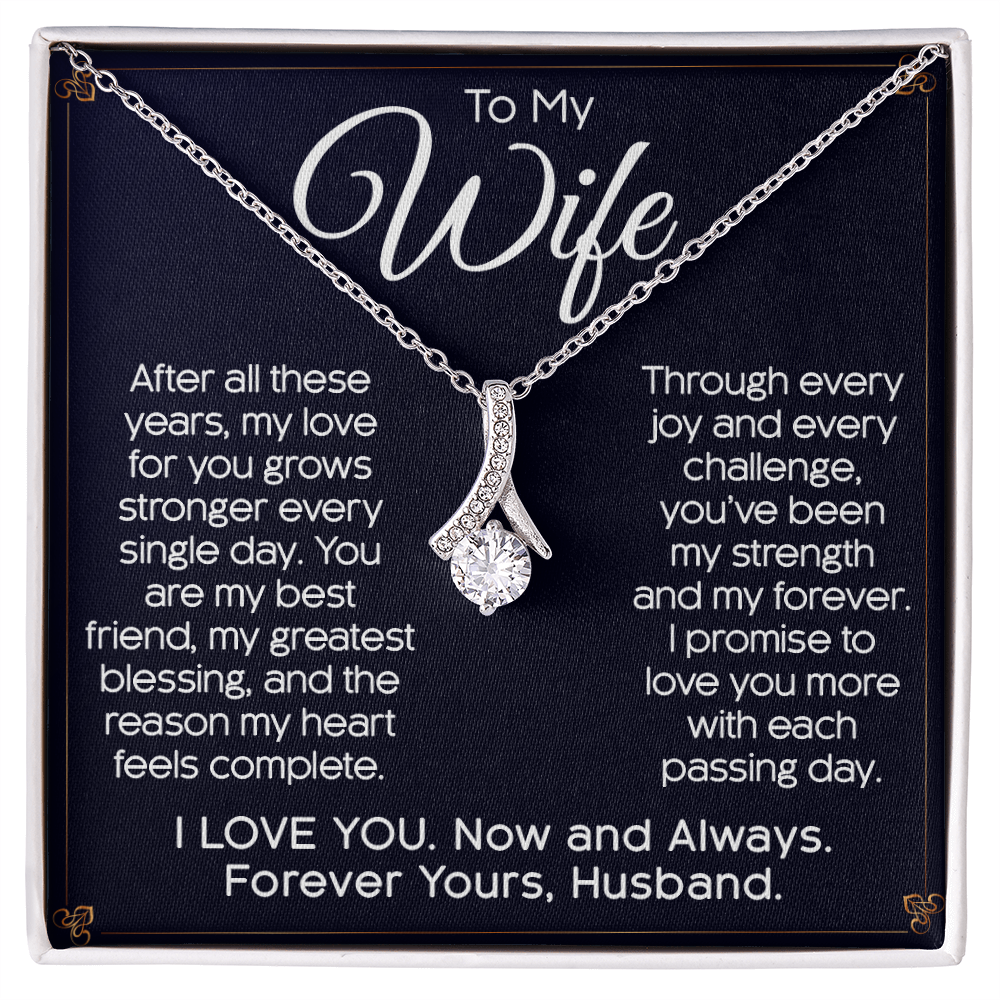 To My Wife – A Love That Grows Stronger Every Day, Heartfelt Gift of Love & Commitment