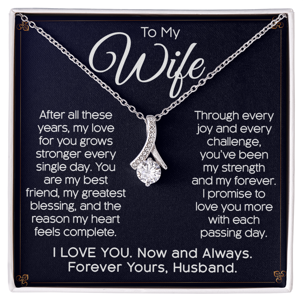 To My Wife - A Love That Grows Stronger Every Day - A Heartfelt Message of Love, Friendship, and Forever Commitment from Your Husband