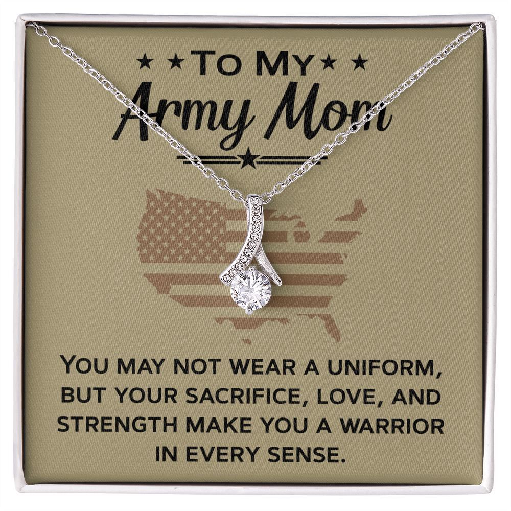 Elegant Necklace with gift box and heartfelt message