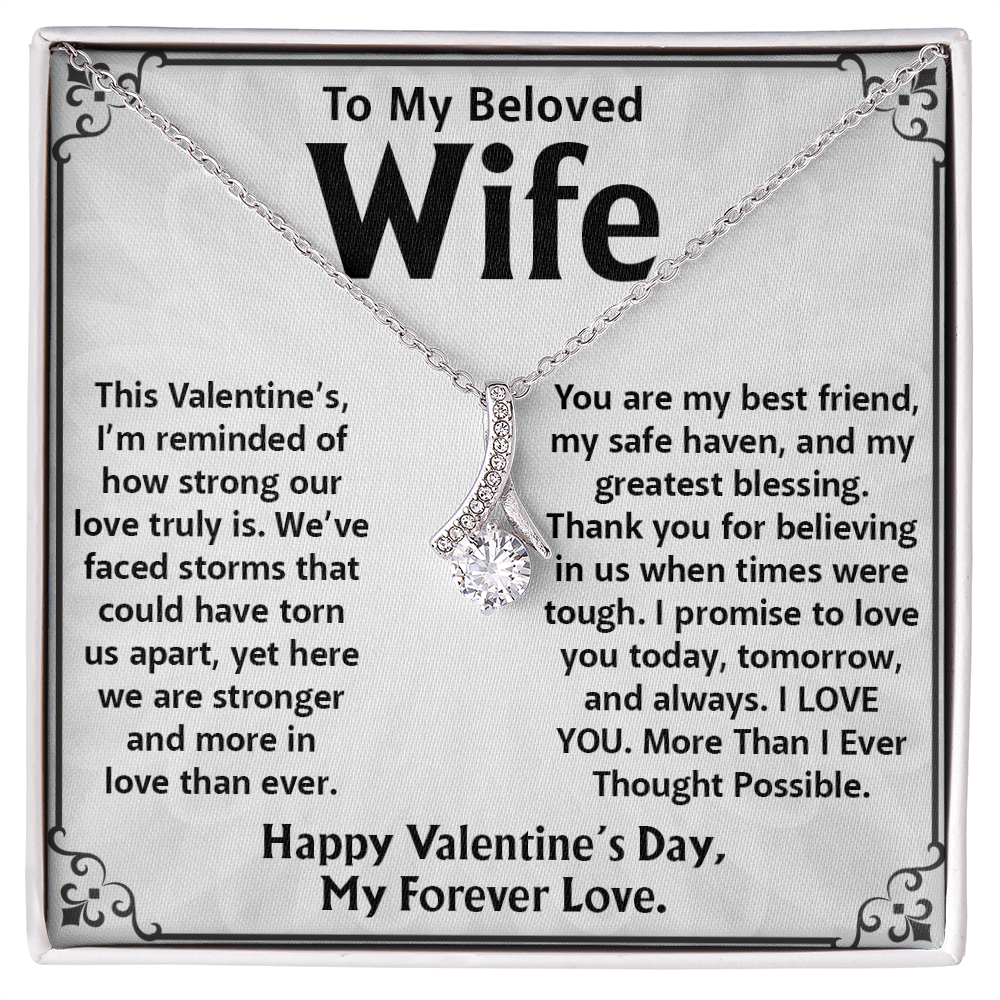 To My Beloved Wife – Best Friend, Safe Haven & Forever Love, Romantic Valentine's Gif