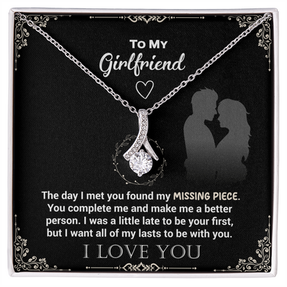 To My Girl - I Found My Missing Piece in You, My Forever Love - Alluring Beauty Necklace