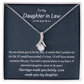 New! Daughter-in-law Wedding Gift, Jewelry From Mother-in-law
