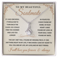 Jewelry for My Wife's Wife-soulmate Necklace With a Heartfelt Message Card and Gift Box