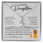 To My Beautiful Daughter Necklace Gift - I Am Proud to Be Your Father