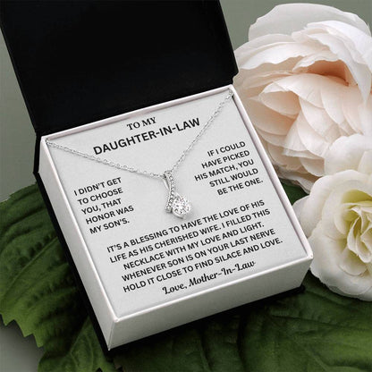 Daughter-in-Law Birthday Gifts Stainless Steel Jewelry From Mom Dad