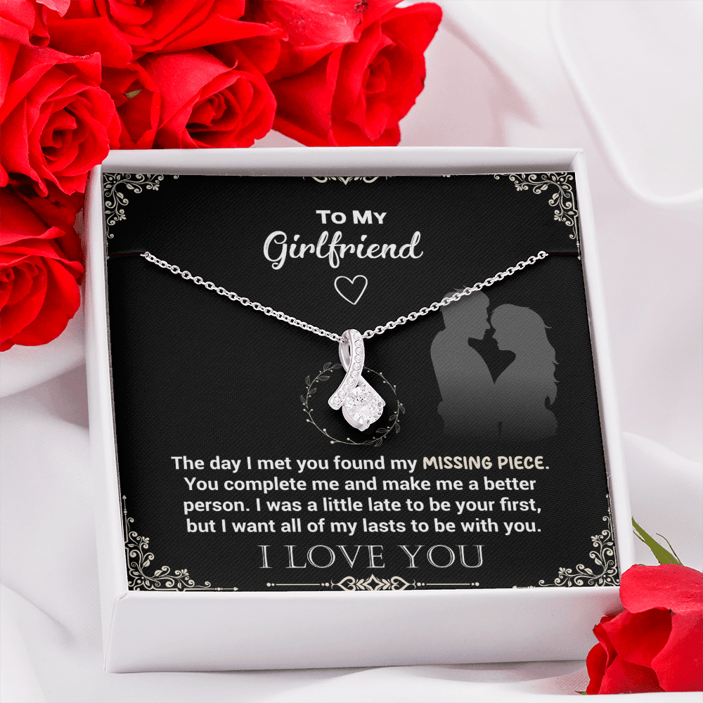 To My Girl - I Found My Missing Piece in You, My Forever Love - Alluring Beauty Necklace