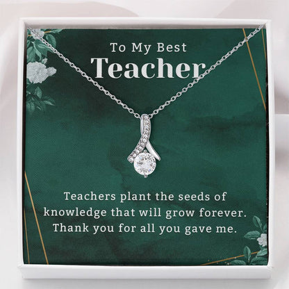 Gift for Teacher Christmas Gifts, Teacher Gifts, Teacher Appreciation Gift Teacher Thank You Gift Jewelry