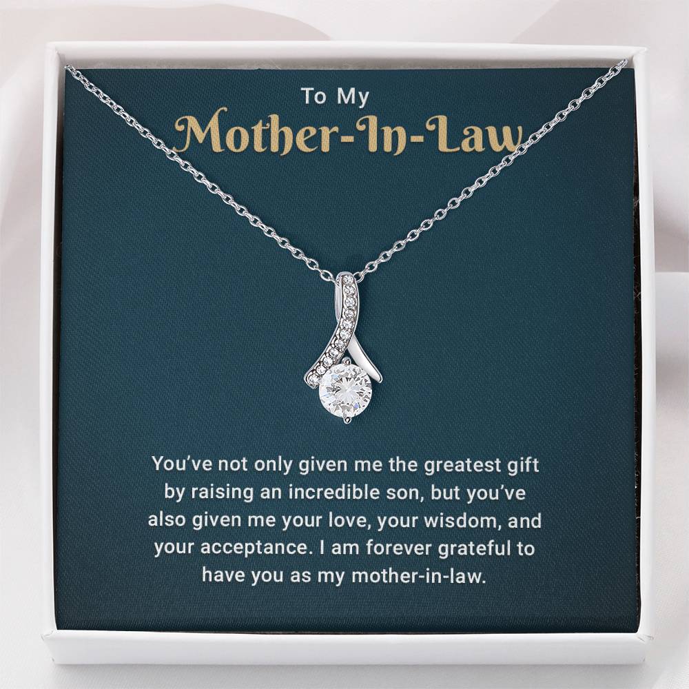 Alluring Beauty Necklace for Women, Mothers Day Wedding Christmas Birthday Gifts for Grandma, Mom, Mother in Law, Mother of the Groom