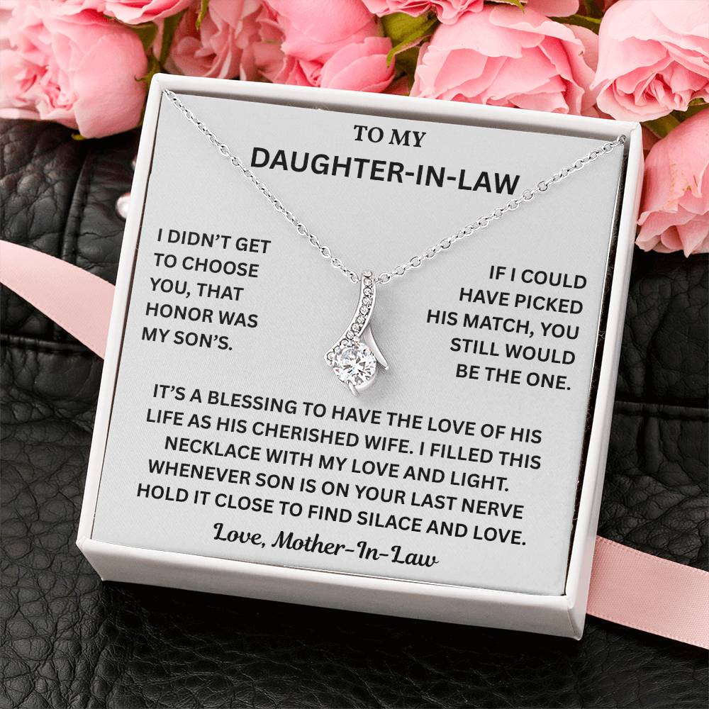 Daughter-in-Law Birthday Gifts Stainless Steel Jewelry From Mom Dad